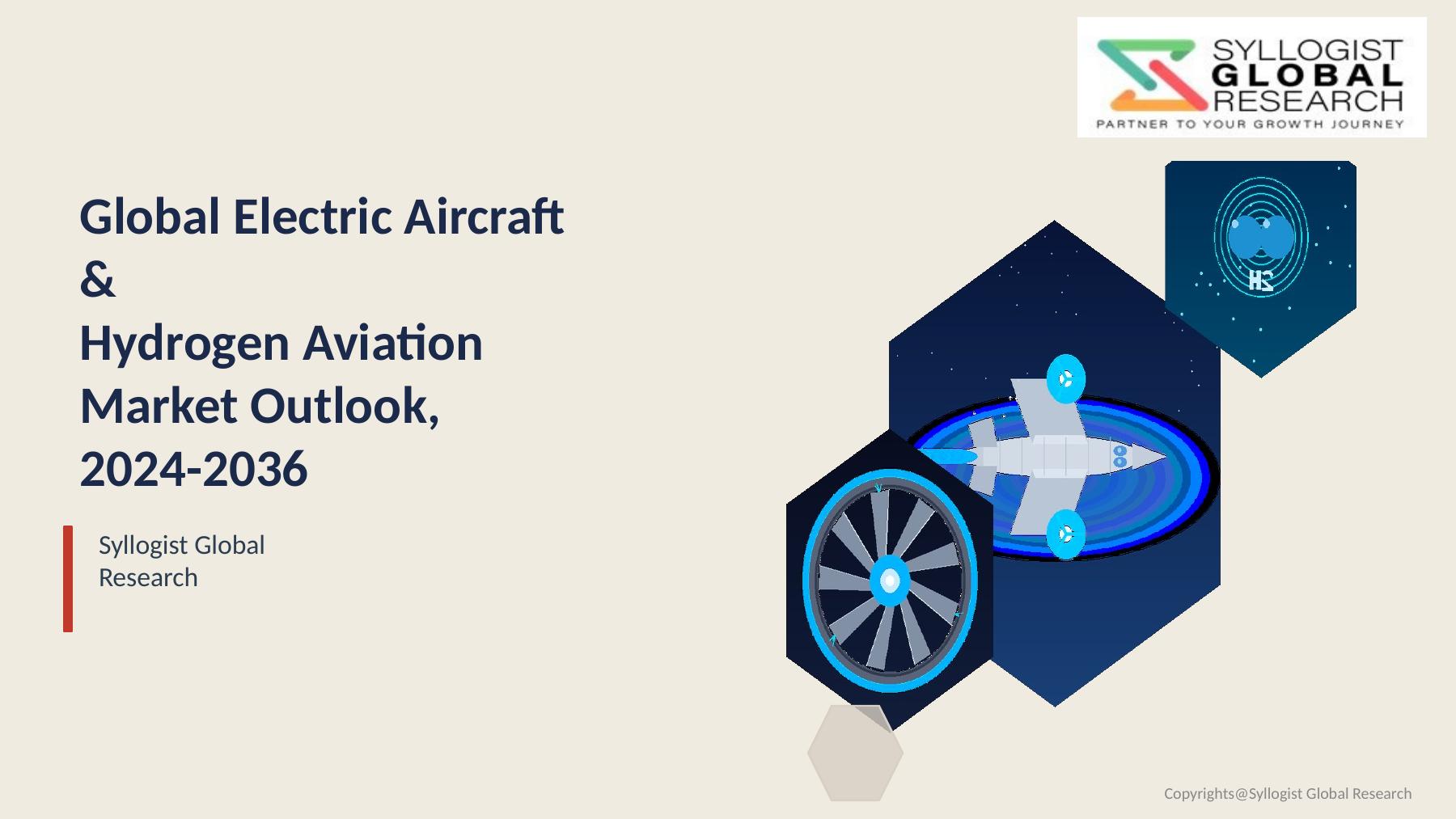 Read more about the article Electric Aircraft & Hydrogen Aviation: Global Market Scenario, Trends, Opportunity, Growth and Forecast, 2021-2036